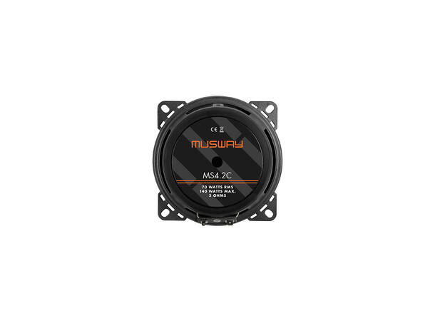 Musway MS4.2C komponentsett 4", 70W RMS, 3 Ohm 
