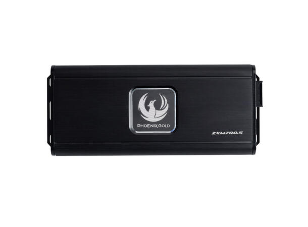 Phoenix Gold ZXM700.5 5-kanalsforsterker Mini, 4x100+350W RMS i 2 Ohm, Klasse D 