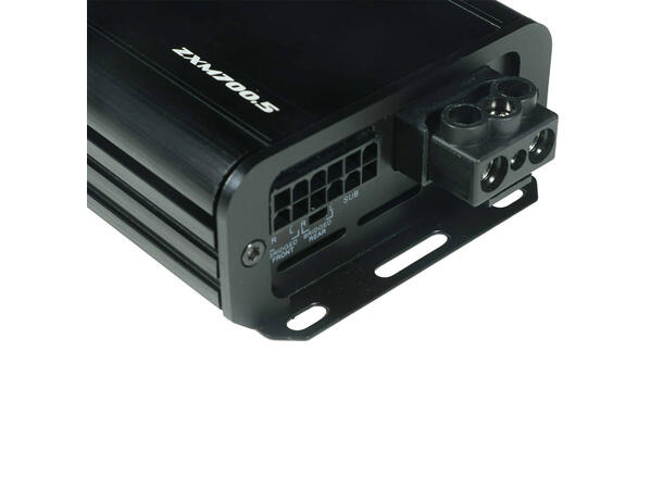 Phoenix Gold ZXM700.5 5-kanalsforsterker Mini, 4x100+350W RMS i 2 Ohm, Klasse D 