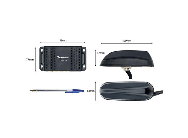Pioneer DCT-WR204-SH 4G Wi-Fi router med takantenne 