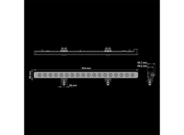 Strands Nuuk E-Line Work Light 8200 Lumen, 80W 