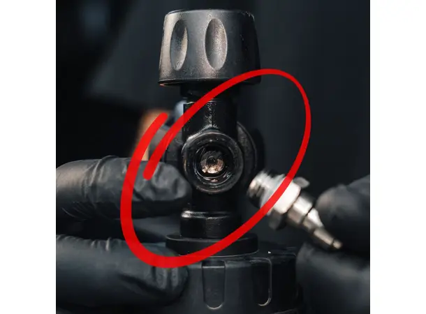 Tershine Dyse til skumkanon 1,2mm 