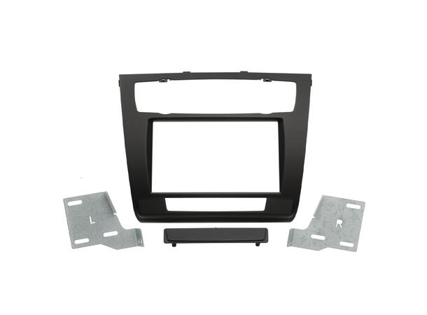 ACV 2-DIN monteringsramme -Automatisk AC BMW 1-serie (2007-2011) u/iDrive 