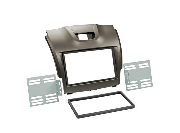 ACV 2-DIN monteringsramme - Koksgrå Isuzu D-Max (2012-2019) 