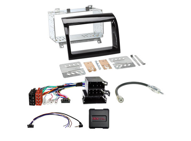 ACV 2-DIN monteringssett - komplett Ducato/Jumper/Boxer (2011-2014) m/250 FL 