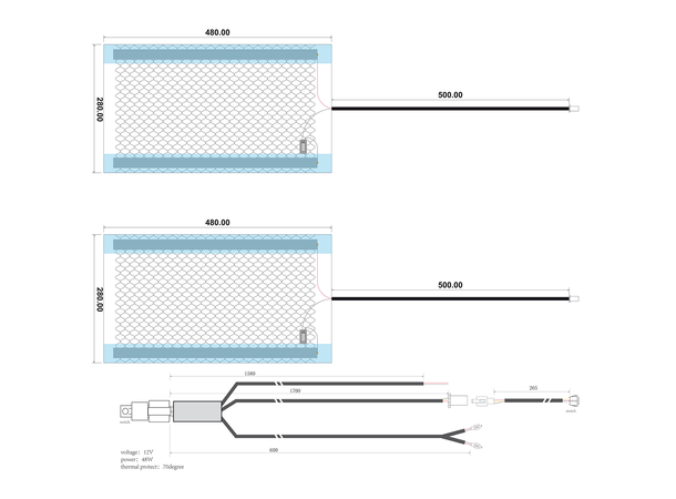 Ampire HEAT202 varmeseter For ettermontering, 2 trinns 