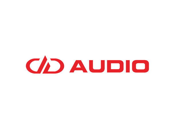 DD Audio klistremerke i rødt XL, 550x80mm 