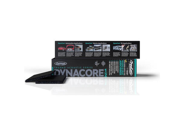 Dynamat DynaCore 1" Varmeabsorberende matte, 25,4mm, 1,1m2 