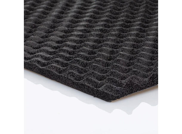 Gladen Aero Wave 20mm, 80x50cm, dempematte med skum 