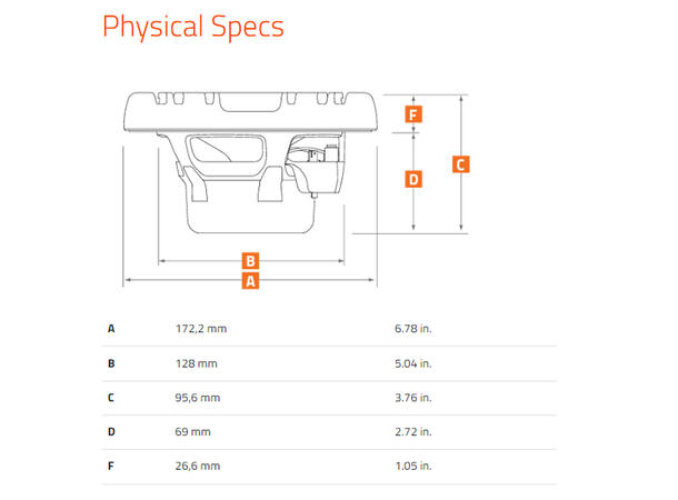 Hertz HMX 6.5 LD-TW høyttalerpar IP65, 75W RMS, Hvit, RGB 