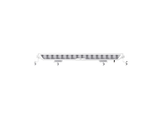 OZZ XB1 20" White ledbar 20", 7000 Lumen, 98W, u/ pos.lys 