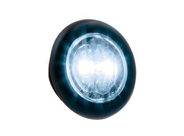 Optibeam Dark Phantom Position Light Hvitt markeringslys, Godkjent ECE R148 