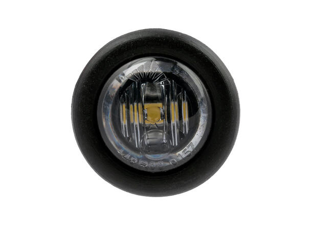 Optibeam Dark Phantom Position Light Hvitt markeringslys, Godkjent ECE R148 