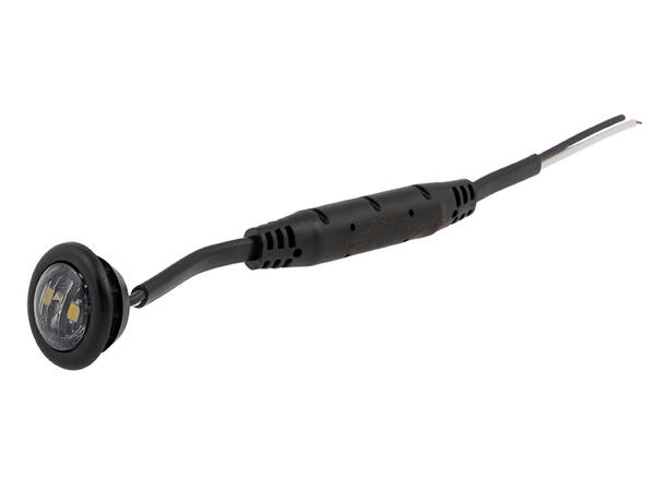 Optibeam Dark Phantom Position Light Hvitt markeringslys, Godkjent ECE R148 