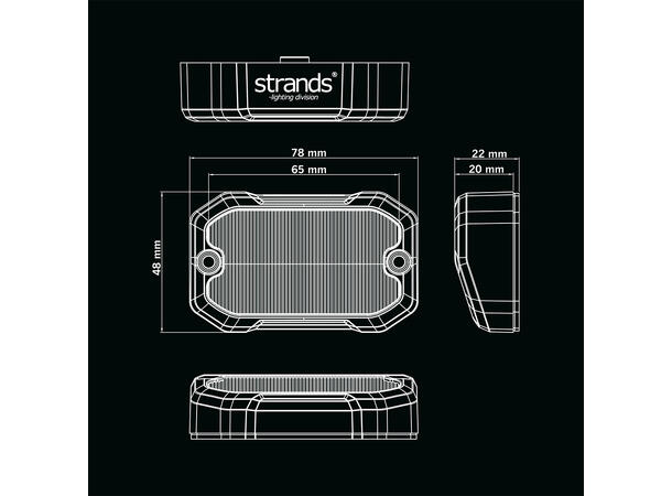 Strands Unity Scene Light 470 Lumen, 8,3W 