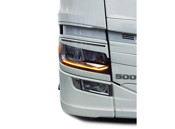 TruckVision LED DRL ombyggingskit Scania R/S 2017->, Oransje,Ikke E-merket 