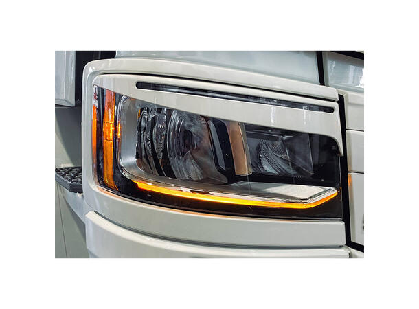 TruckVision LED DRL ombyggingskit Scania R/S 2017->, Oransje,Ikke E-merket 