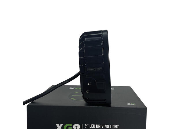 XG9 Driving Light Black Multicolor Parklys Hvit, Gul og Grønn. 