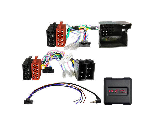 ACV Multifunksjonsadapter MB (2005->) m/Quadlock & ISO kabelsett 
