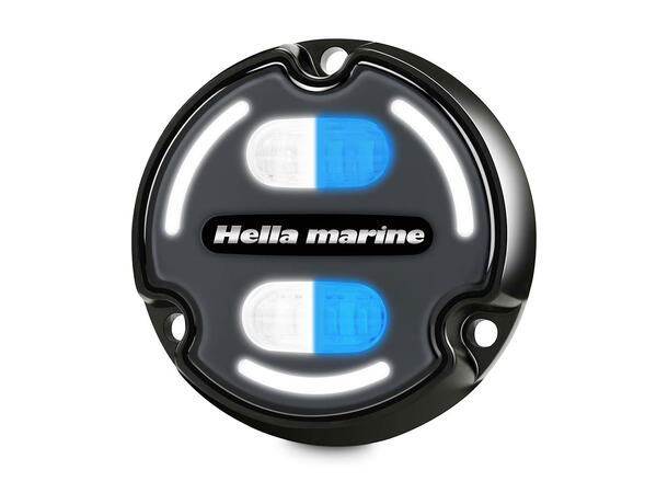 Apelo A2 Aluminium undervannsbelysning IP68/69, 3000 lumen, Hvit/Blå, 30W 
