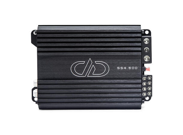 DD Audio SS4.500 4-kanals forsterker 4x125W RMS, 2 Ohm, Klasse D 