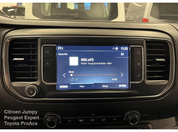 Dension DBU3DAB DAB+ adapter DAB via USB/iPod-tilkobling (DLS/Logo) 