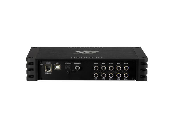 ESX QL810SP DSP Prosessor 10-kanals DSP, 8 høy/lavnivå, bluetooth 