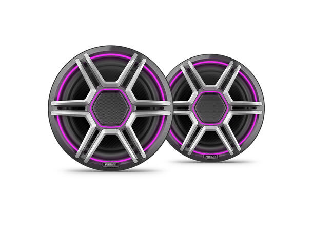 Fusion Apollo™ høyttalerpar 8,8", Apollo-serien, CRGBW, Grå grill 
