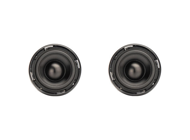 Gladen Sigma SM 50 Black Chrome fulltone 2", 80W RMS, 4 Ohm, Sigma-serien 