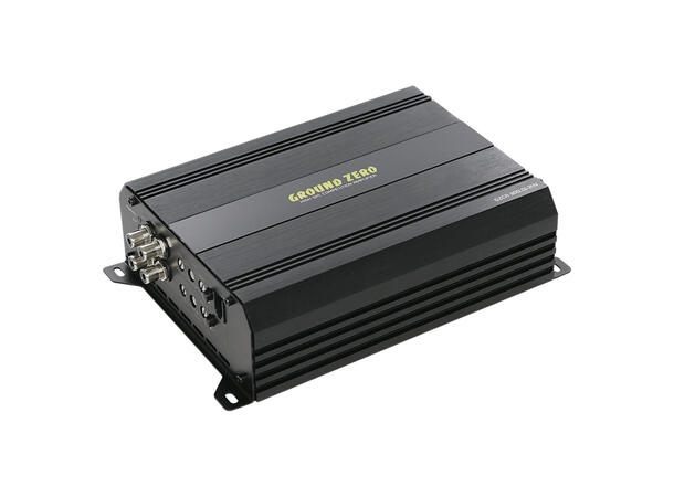 Ground Zero GZCA 300.Q1 4-kanals 4x345W RMS, 1 Ohm, SPL, Kl.D, Fulltone 