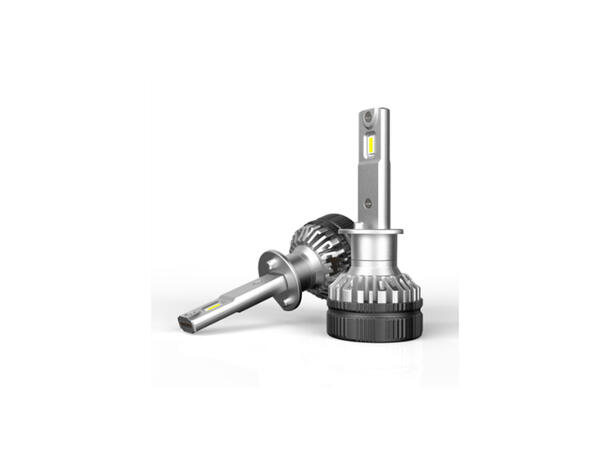 H1 LED lyspære MINI-serie 30W, 3000 Lumen, 2pk 