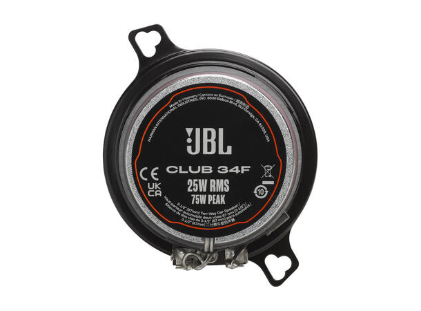JBL CLUB34F høyttalerpar 3,5", 25W RMS, 75W Maks 