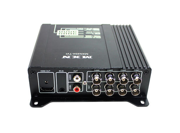 Kamerasplitter/kontrollboks 4-kanals For MXN / System A / TVI 