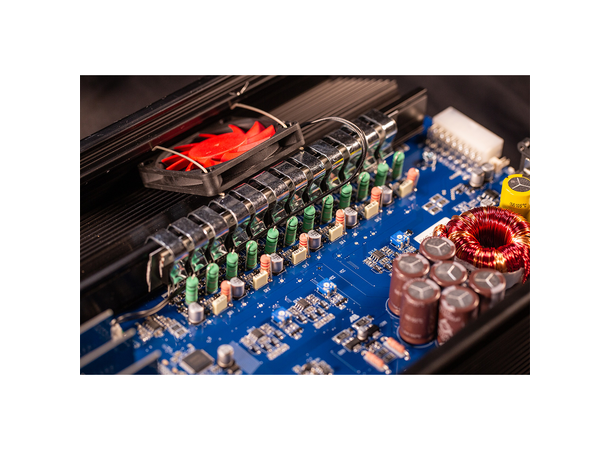 MOSCONI ONE 8|10 DSP, 24 Volt 8-kanals forsterker, 10-kanals DSP, 24V 