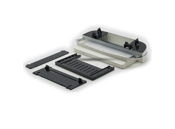 Monteringsramme for 9" spiller Fiat 500/500e (2007 - 2015) Elfenben 