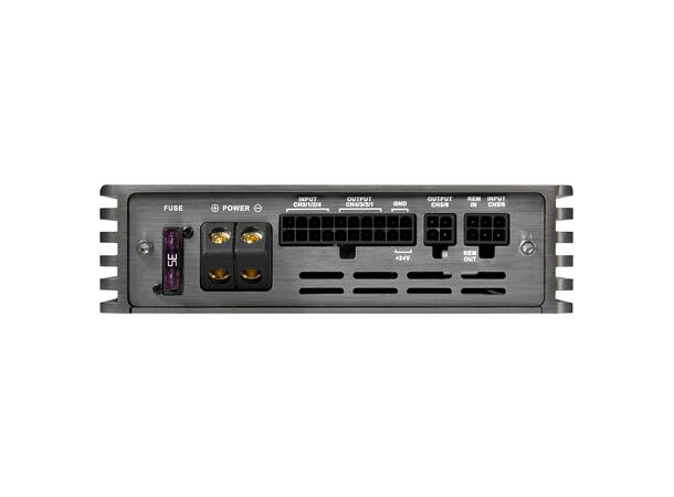 Musway M6V4-24V. 6-kanals forst. m/DSP 24 Volt, 8-kanals DSP, 750W RMS 