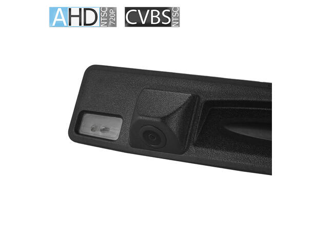 Navlinkz ryggekamera (AHD 720p/CVBS) Ford Fiesta/Focus (2015-2023) 