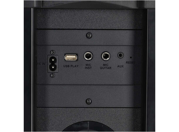 Nedis Bluetooth® Party Speaker Bluetooth høyttaler, innebygd batteri 