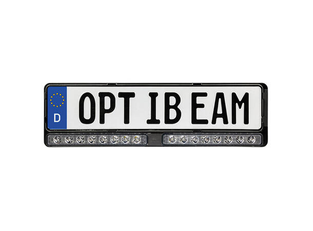 Optibeam E-Bar Eu Twin 8793 Lumen, Integrert i skilbrakett 