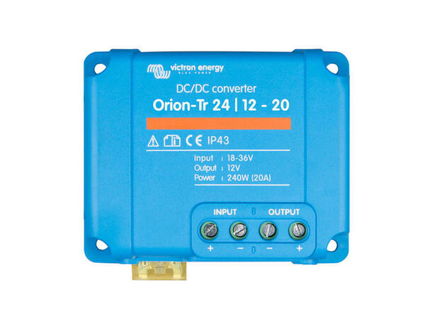 Orion DC-DC konverter 20A 24V -> 12V, 240W 
