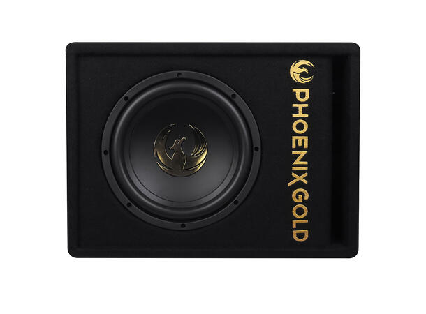 Phoenix Gold Z10AB aktiv subwoofer 10" Aktiv subwoofer, bassremote 