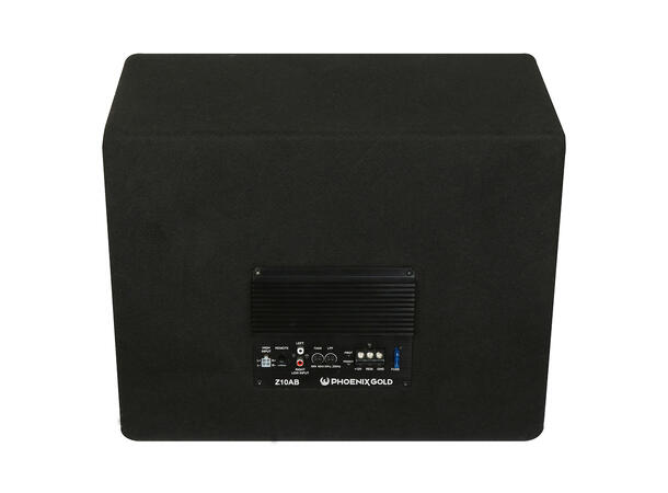 Phoenix Gold Z10AB aktiv subwoofer 10" Aktiv subwoofer, bassremote 