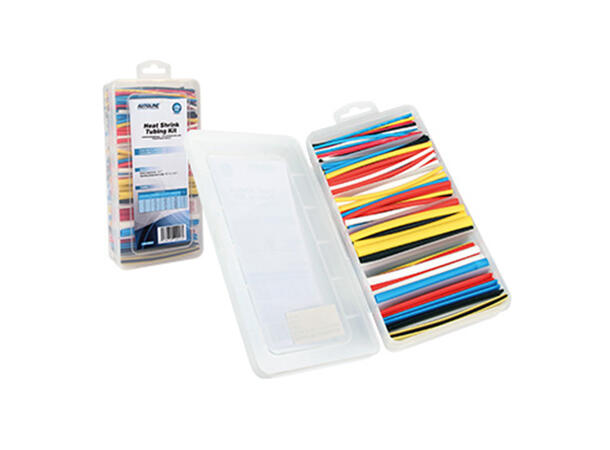 Sett med krympestrømper 170 stk, assorterte farger 