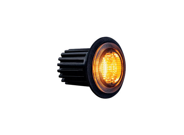 Strands Dark Knight Gloria varsellys Innfellbar, ECE R65, Mørkt glass 