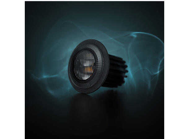 Strands Dark Knight Gloria varsellys Innfellbar, ECE R65, Mørkt glass 