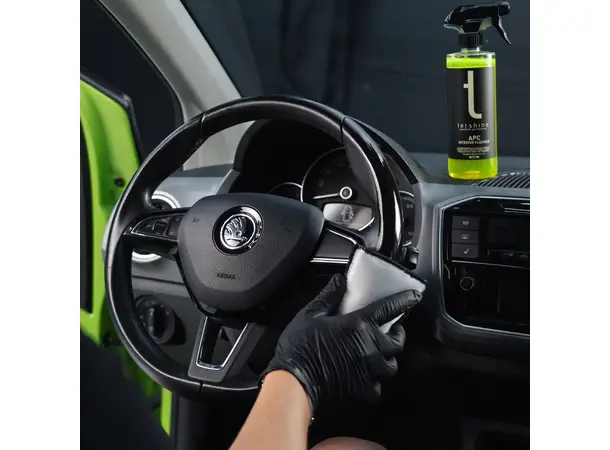 Tershine Scrub Pad Rengjøringssvamp med kort nylonbust 