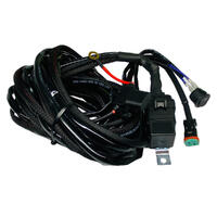 VP kabelsett til èn lampe DT 2-pin 12V, 3M kabel, 80Amp, m/bryter
