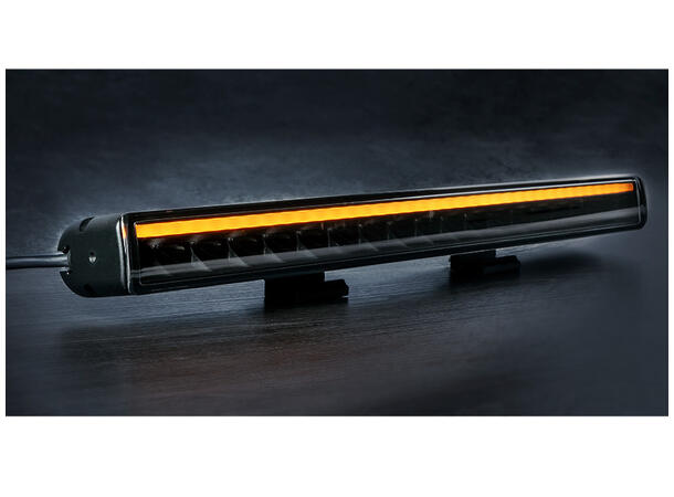 W-Light Wave II LED fjernlys 21", 6400 lumen, Posisjonslys 