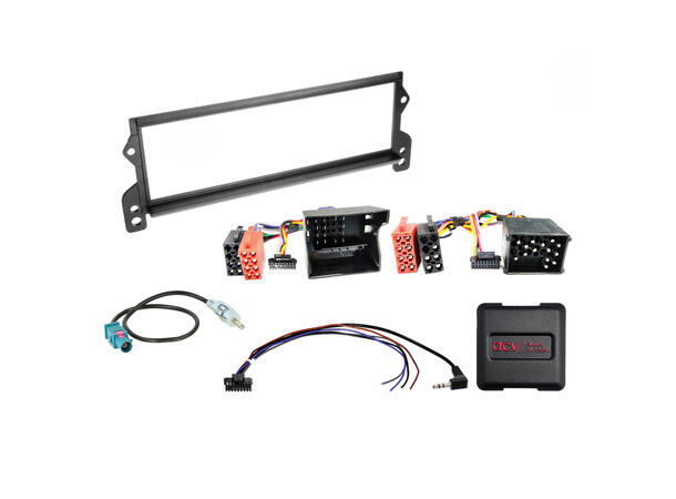 1-DIN monteringssett - komplett Mini (2001-2008) 