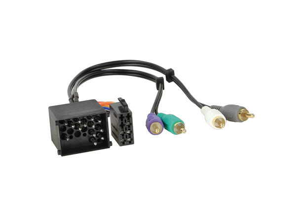 ACV ISO-overgang BMW m/Bavaria-kontakt og aktivt lydsyst. 